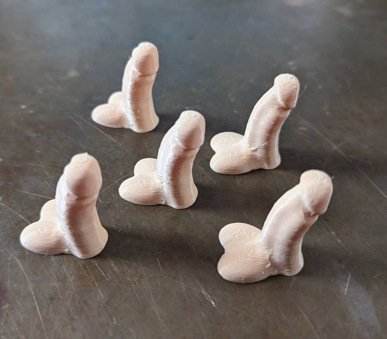 Funny Prank Tire Valve Caps - Novelty Gag Gift (Set of 5)