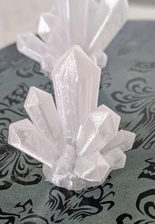 Quartz Car Tire Valve Caps: High-Vibe Style (Set of 4) — handmade gothic art by Cozy AF Sweatshop (4)