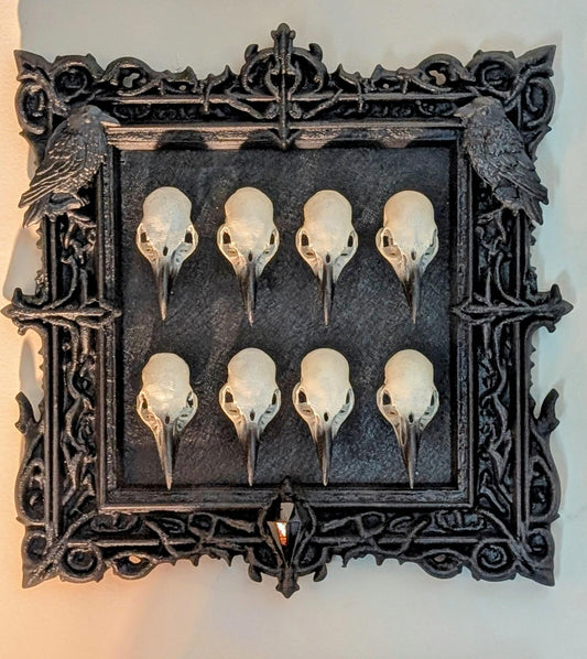 Murmuration of Shadows — handmade gothic art by Cozy AF Sweatshop (2)